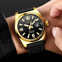 Women's Waterproof Luminous Date Wristwatch