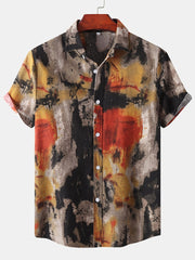 Summer Men's Retro Linen Shirt