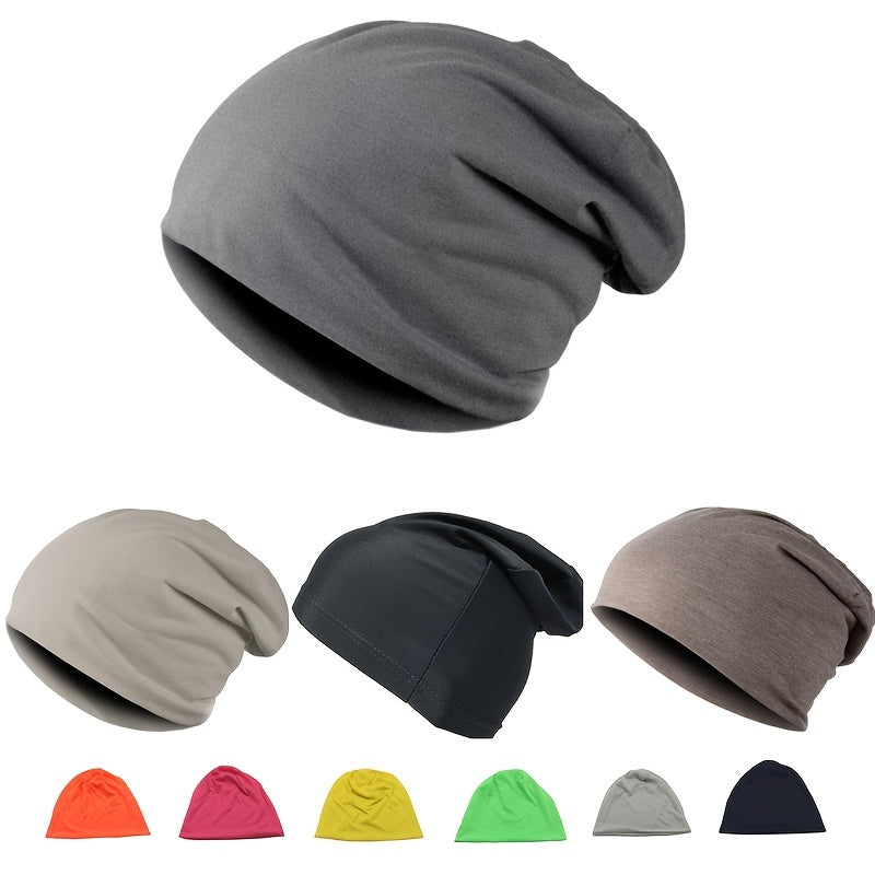 Unisex Hip hop Cap Solid Beanie Hat For Men