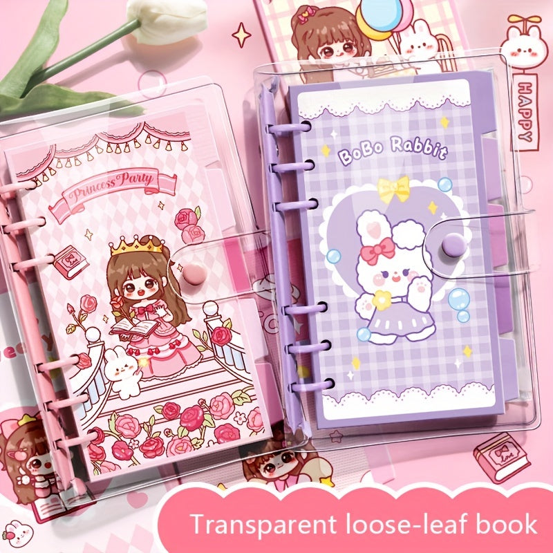 Girls Loose-Leaf Page Journal Diary Book for Students
