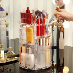 Desktop Cosmetic Storage Box Rotating Storage Box Room Decor
