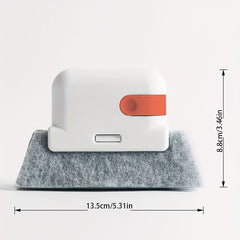 1pc 5.08cm 1 Groove Cleaning Tool Window Frame Door Groove Cleaning Brush
