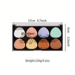 8 Concealer Palette Face Contouring & Highlighter Palette
