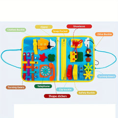 Sky Dinosaur Busy Board Educational Toy for Youngsters
