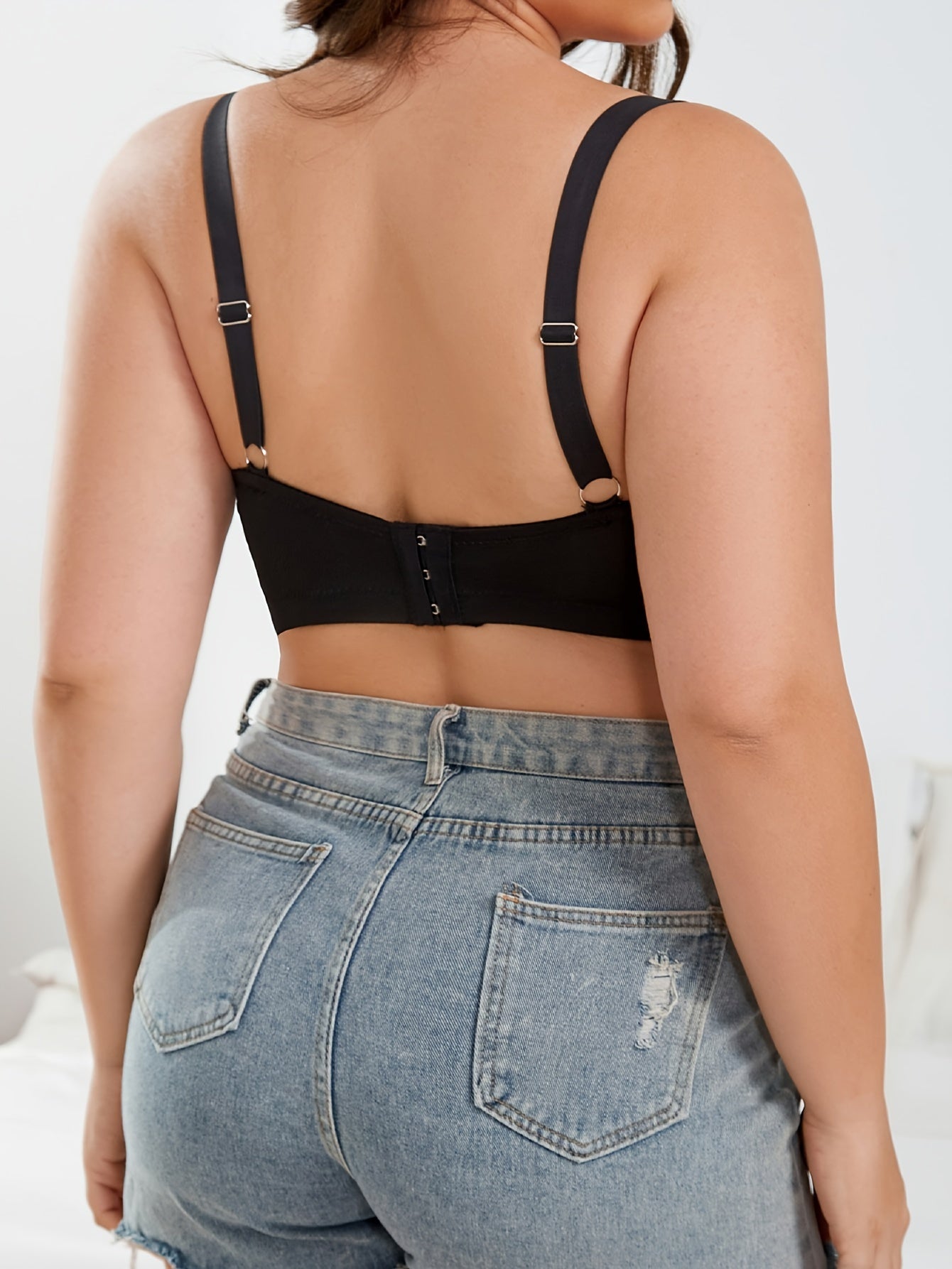  Floral Lace Push Up Bra Non Padded