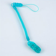 Retractable Baby Pacifier Clip Anti-drop Chain Silicone Holder Teether Chain