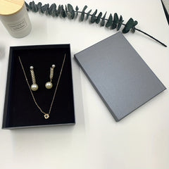 Earrings Necklace Pendant Packaging Box Wedding Decorations