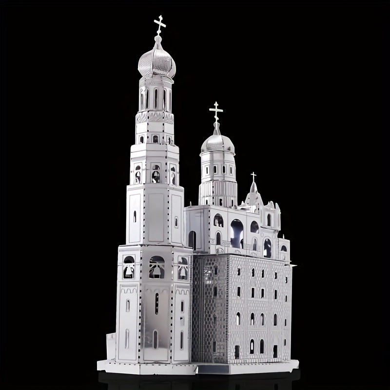 Ivan Cathedral 3D Puzzle Stainless Steel Model