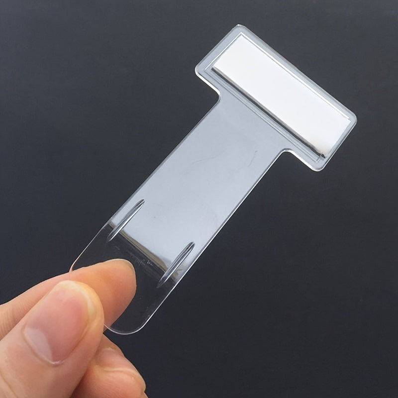 Transparent Car Parking Ticket Receipt Permit Auto Fastener Holder