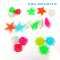10pcs Luminous Stone Fish Tank Landscaping Glowing Stones