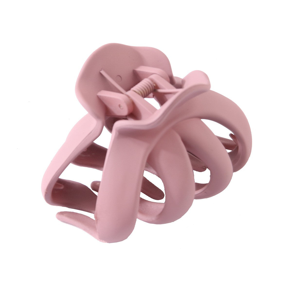 Matte Solid Hair Claw Clips Strong Hold Grip Hair Jaw Clip For Thick Hair