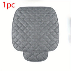 Car Seat Cushion Memory Silk Wadding Non Slip Rubber Bottom With Storage Pouch