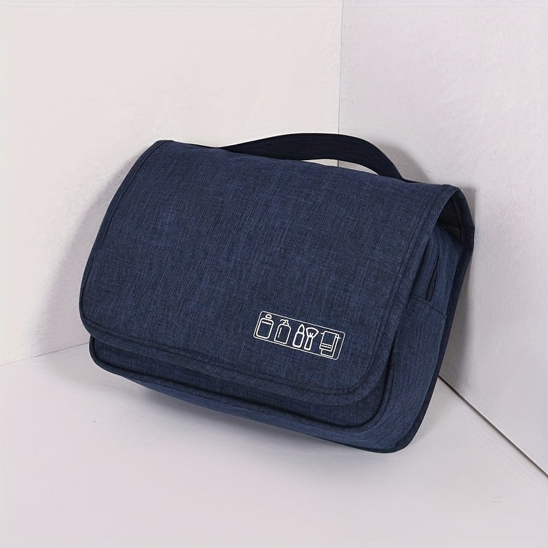 Portable Cosmetic Bag with Convenient Buckle for Makeup Storage