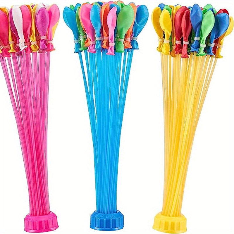 3pcs Quick Injection Water Balloons for Pools & Outdoor Fun
