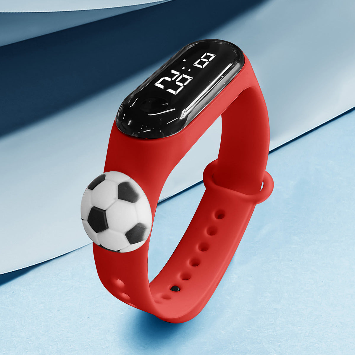 Youth Soccer Watch for Kids with Cartoon Design