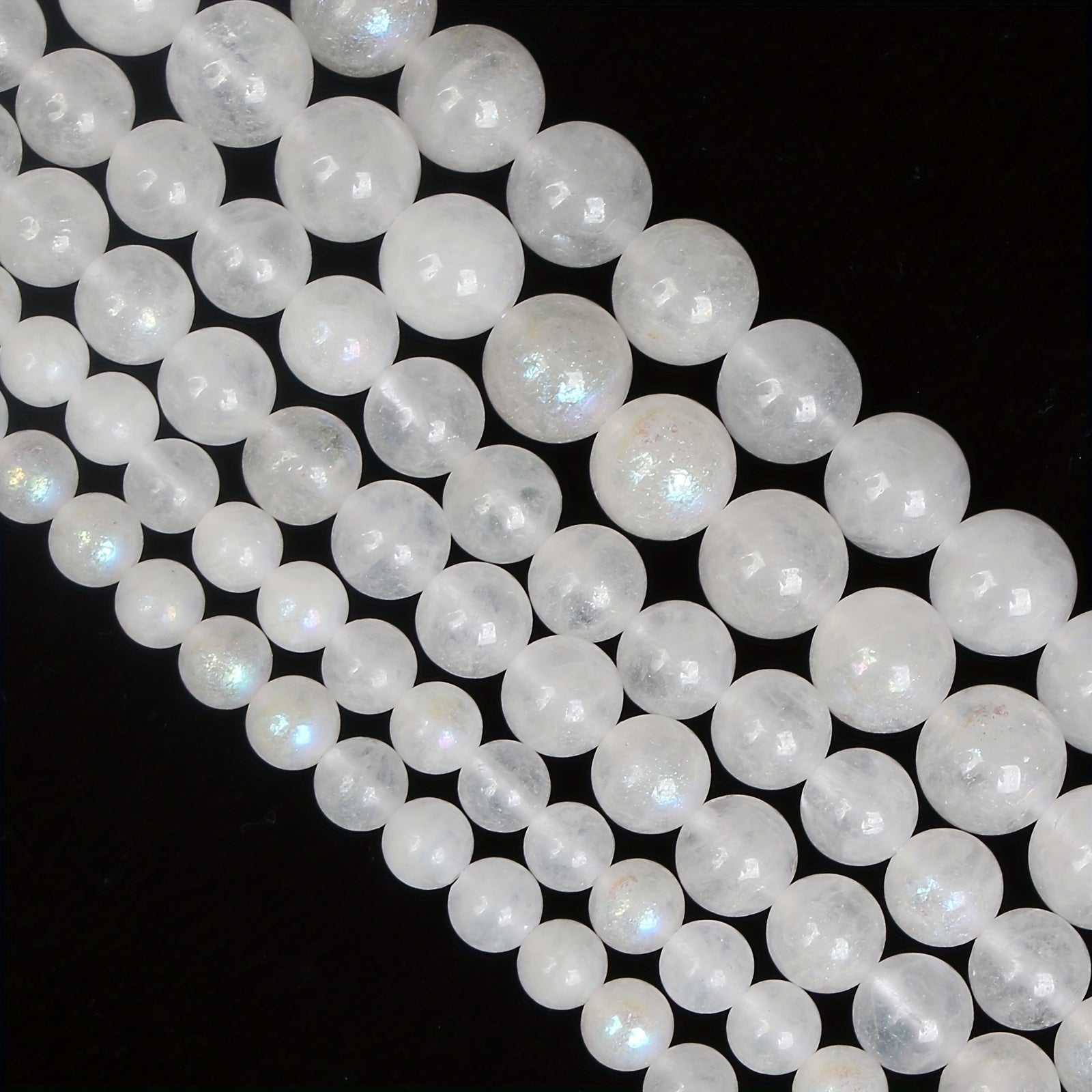 Moonstone Round Natural Stone Beads 6 8 10MM