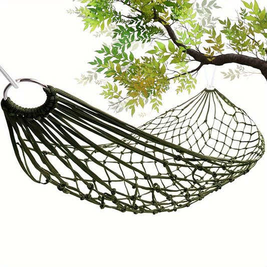 Nylon Hammock Mesh Rope Hammocks For Outside Sleeping Camping