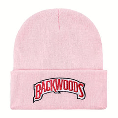 Embroidered Knitted Hat Beanie Hat for Men & Women