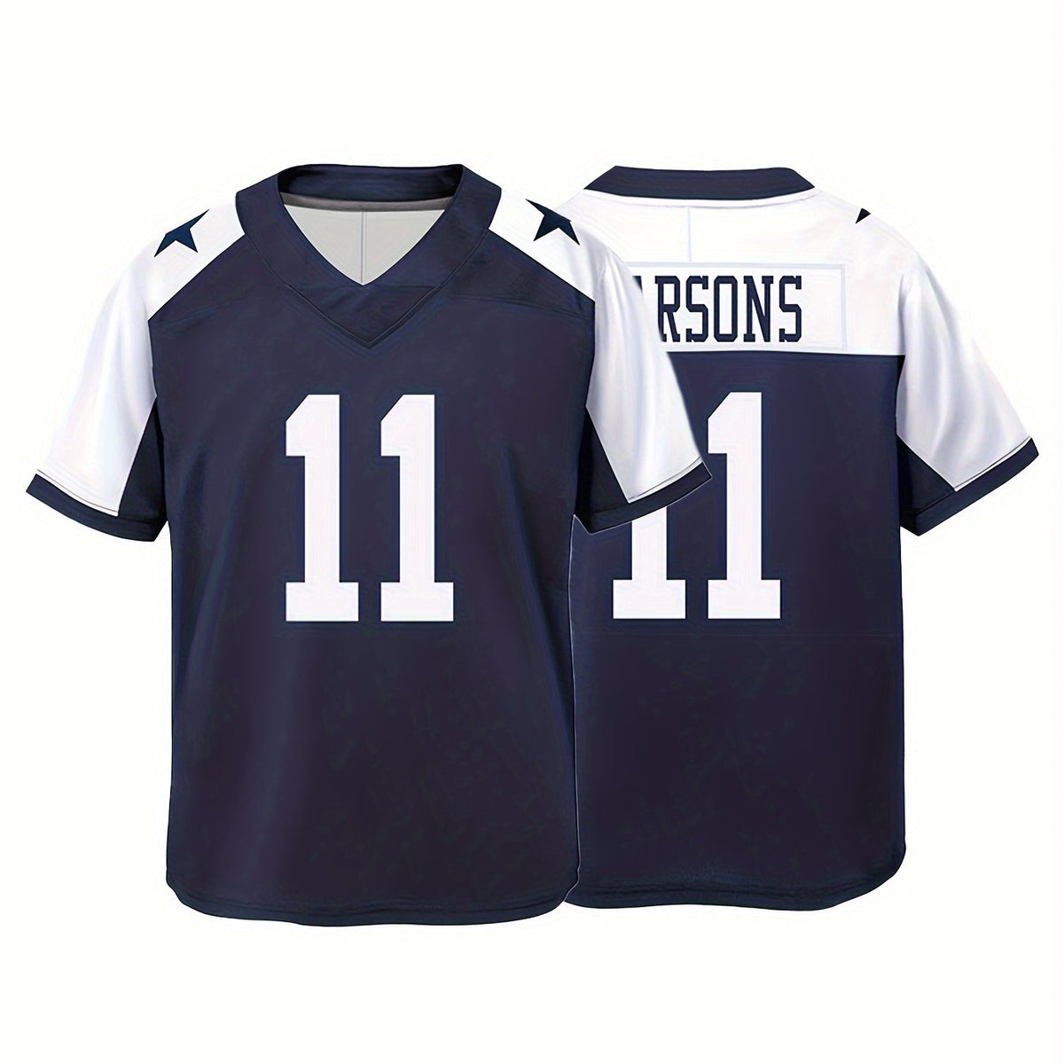 Boys Breathable Rugby Jersey Short Sleeves Football Shirt