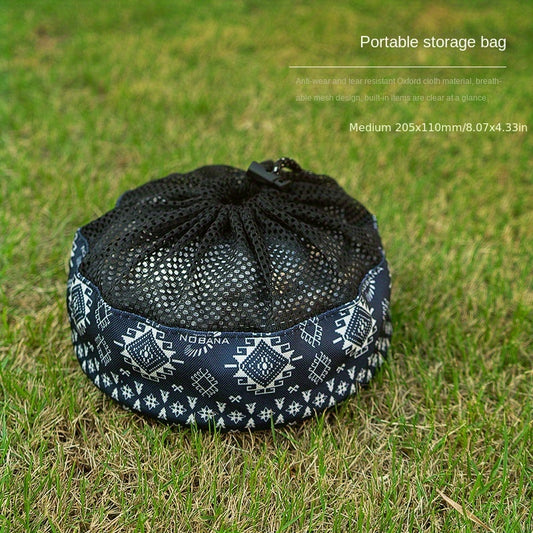 Ramadan Portable Camping Tableware Set with Storage Bag