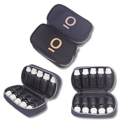 10-Slot Nail Polish Storage Case for Travel and Home - Bottle Holder Organizer