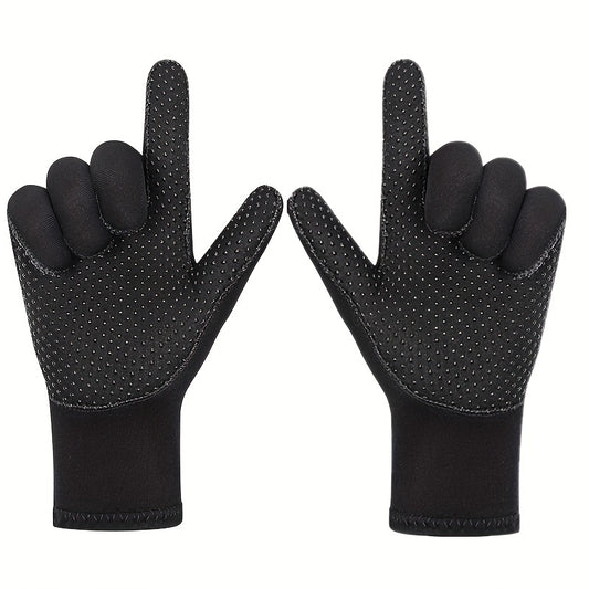 3mm Neoprene Anti Slip Swimming Diving Gloves Coldproof Fishing