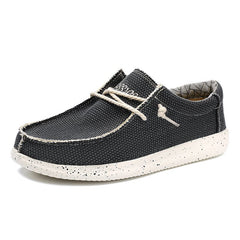 Men's Lightweight Canvas Slip On Loafers