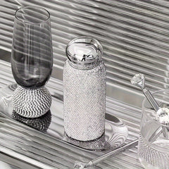 260ml Rhinestone Insulated Cup Portable Water Bottle Gift