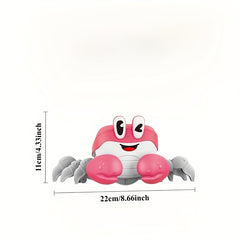 Electronic Sensing Toy Crab with Music and Crawling
