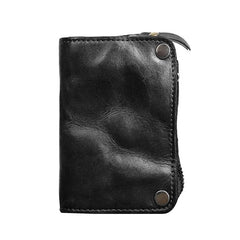 28GD PU Leather Key Case Holder Pocket Key Ring Bag Chain Purse Waist Bag