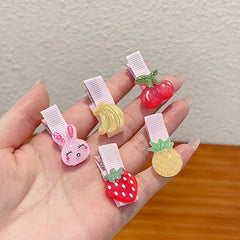 10pcs Girls Cartoon Hair Clips School Party Accessories