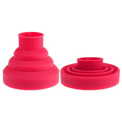 Universal Hair Diffuser Folding Retractable Silicone Hood Hairdressing Dryer