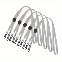 5pcs Hat Strap Clip Adjustable Windproof Chin Strap & Cap Retainers for Outdoor