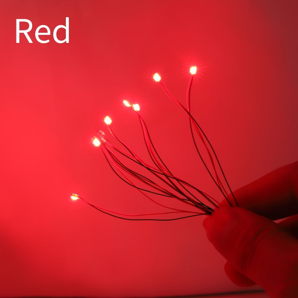 DIY Wire Patch LED Lamp for Model Building Sand Table Small Light Bulb