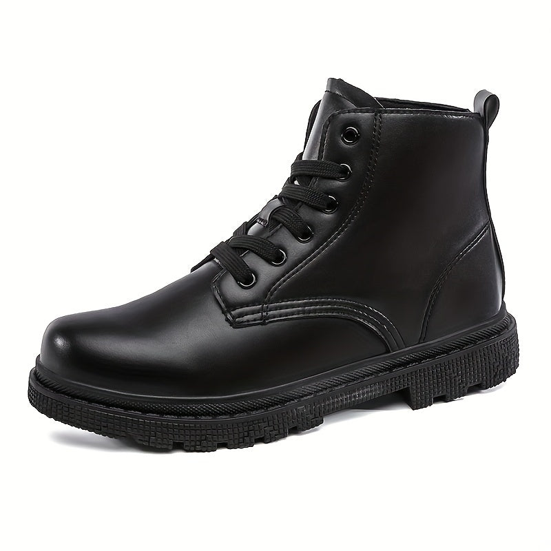 Men's Lace-up Ankle Boots Casual Walking Shoes