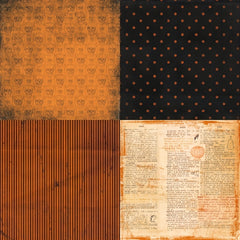 Halloween DIY Scrapbook Paper 6 Inch Single Sided Pattern Paper