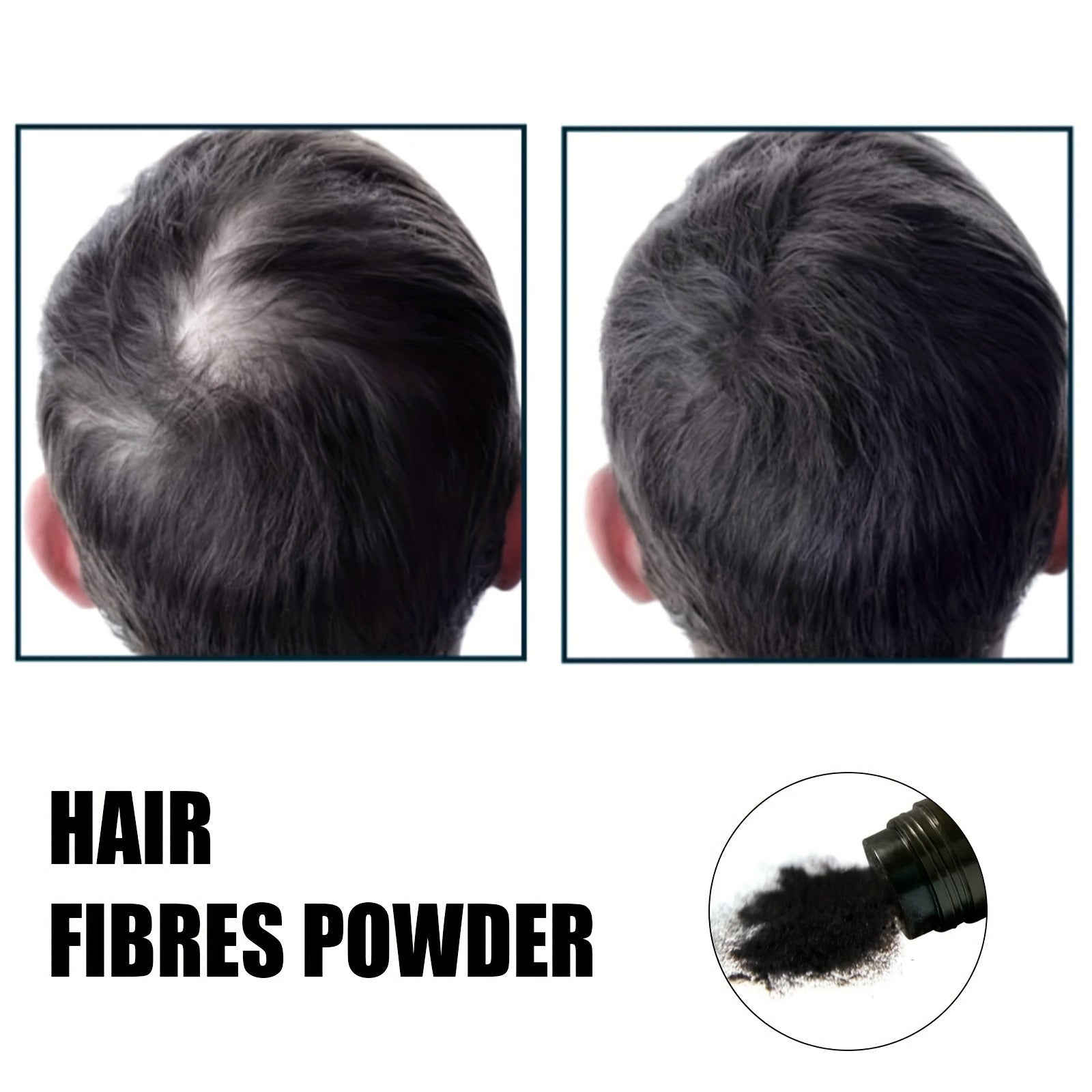 Hair Fibres Powder Fill Hair Seam And Hairline Powder Natural Fullness