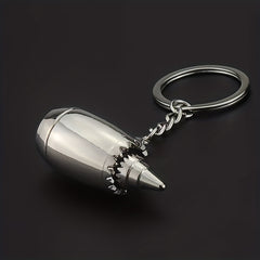 Airplane Engine Keychain Pendant for Men Boyfriend