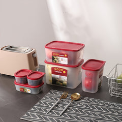 3pcs Food Storage Box Set Kitchen Accessories Organization