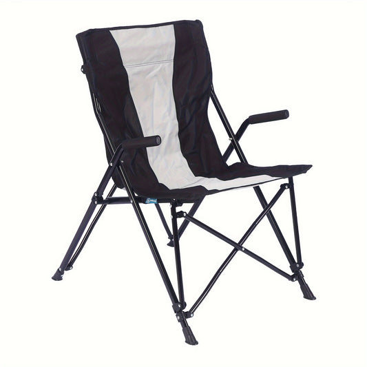 Portable Beach Chair Folding Backrest Chair Camping Fishing