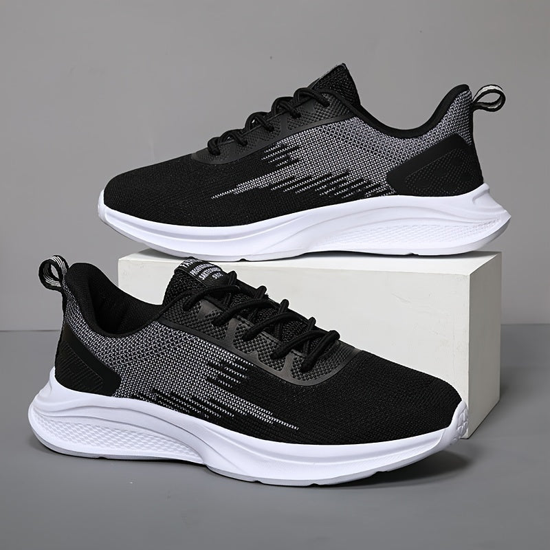 Women's Letter Patched Sneakers Breathable Running Shoes Lightweight Casual