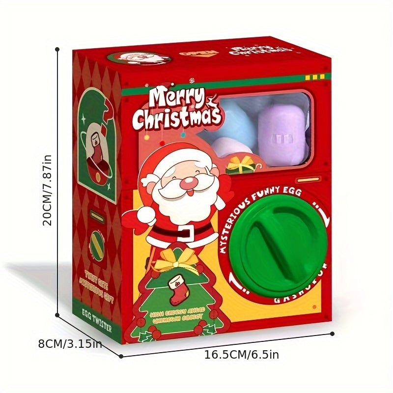 Children's Egg Twist Machine Funny Eggs Toy for Christmas Surprise