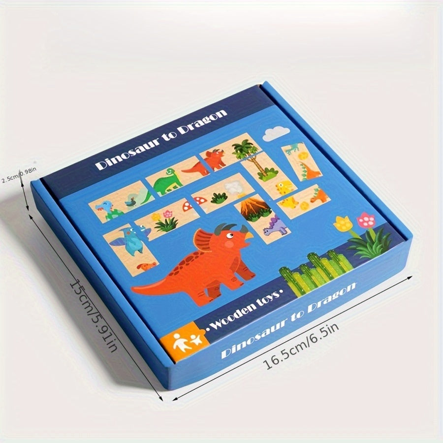 Kids' Dinosaur Puzzle Memory & Thinking Game