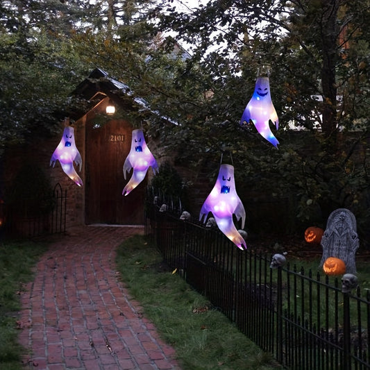 LED Luminous Ghost Pendant Halloween Decoration