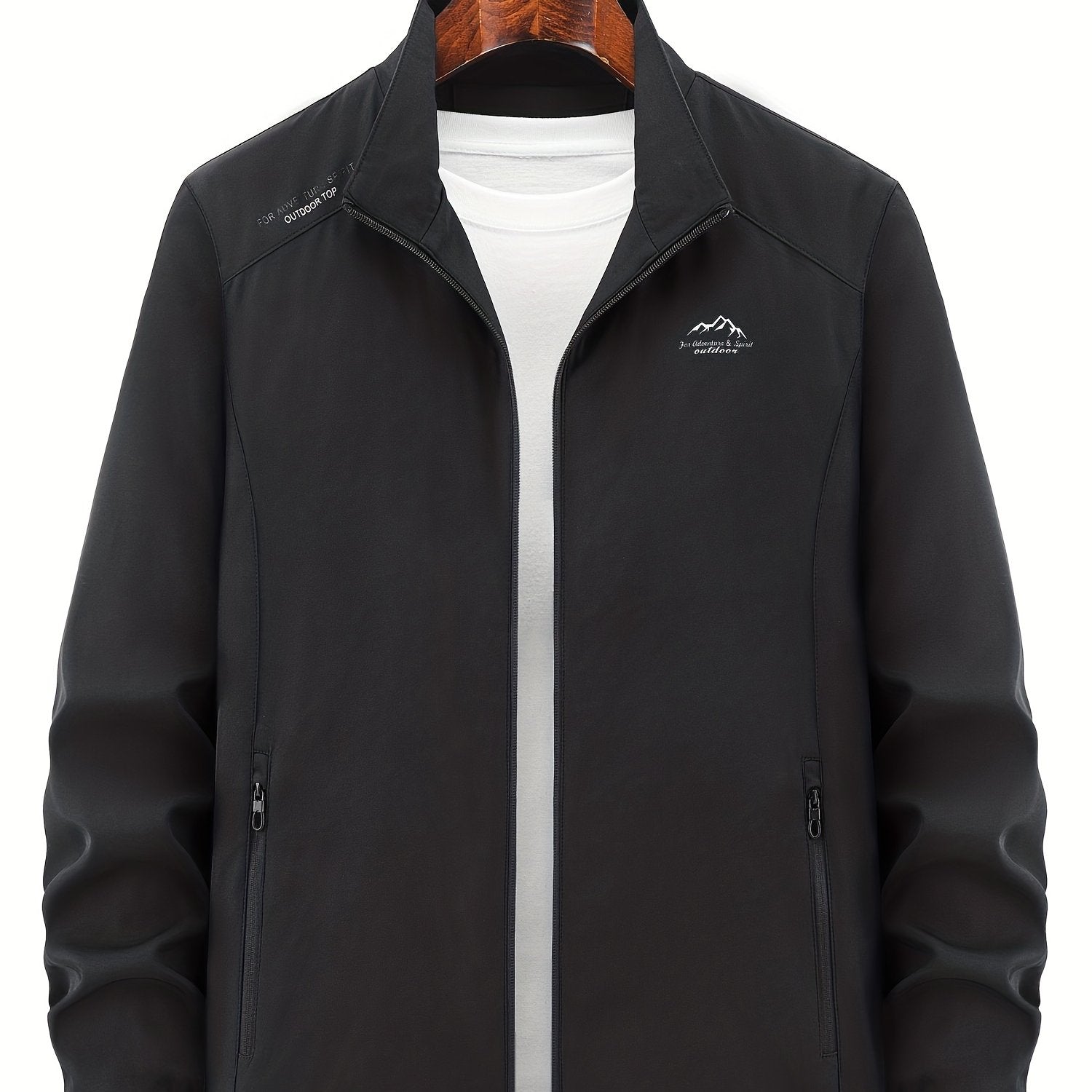 Men's Waterproof Windproof Zipper Jacket