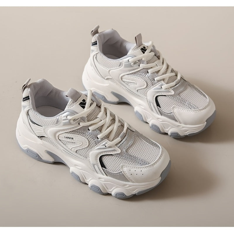 Women's Breathable Chunky Sneakers for Outdoor Travel Sport