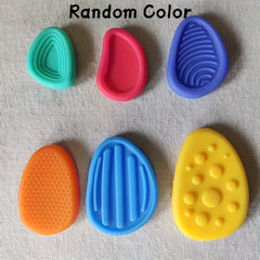 6 Pack Textured Soft Worry Stone Fidget Toys for Kids
