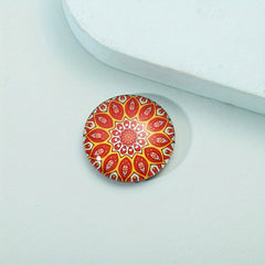 Boho Glass Refrigerator Magnets - Decorative Office Magnet