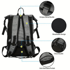 Waterproof Large Capacity Casual Travel Backpack 39 62 Cm