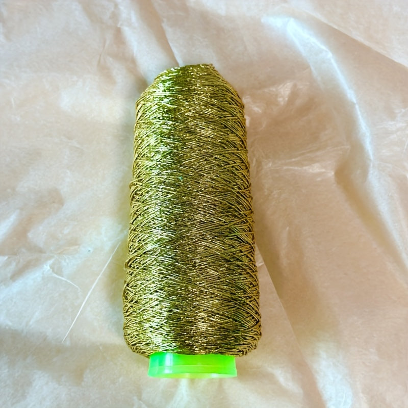 1pc Metallic Crochet Yarn 1MM Sparkling Thread for Handbag Purse Needlework